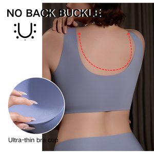 Soutien-gorge sans armatures TH Shop, très élastique, push-up, sans coutures, en gel, pour usage quotidien, grande taille, doux et confortable - Product Image 5