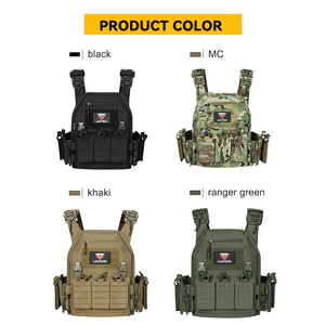 Chaleco Táctico ARTEX MOLLE Camo, Portaplacas de Liberación Rápida, Protección Corporal para Entrenamiento al Aire Libre, Equipo Táctico - Product Image 4