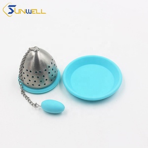 Filtre à thé à balle sur mesure en acier inoxydable 304 accessoires créatifs pour thé infuseur à thé Rose - Product Image 4