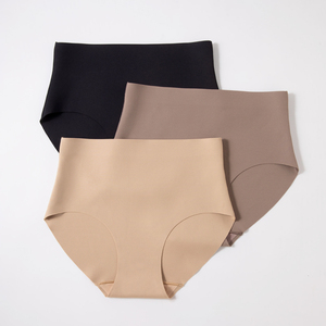 Custom Logo Low Waist Women 3-colors Body Shaper Butt Lifter Shaper Slimming Underwear Seamless Tummy Control Panties