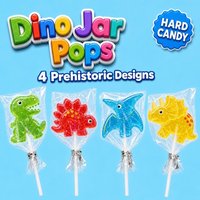 Fabrieksgroothandel Cartoon Harde Lollipops Gemengde Schattige Dieren Dinosaurus Fruitvormige Kinderen Fruit Smaak Lollipop voor Feest Cadeau
