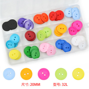 Furuising 20Mm Nhựa Lưu Trữ Hộp Với Hỗn Hợp <span class=keywords><strong>Snap</strong></span> Nút 15 Màu Sắc Cho May Nghệ Thuật Thủ Công Mỹ Nghệ Tự Làm Hình Chữ Nhật-Sinh Thái Thân Thiện - Product Image 2