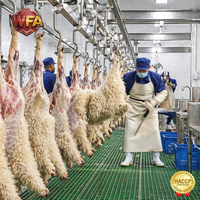Machine de traitement du mouton à petite échelle, équipement d'abattage de moutons, unité durable et facile à nettoyer pour ligne d'abattage de chèvres