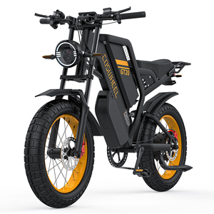 Bicicleta Eléctrica GT20 EBIKE Ligera de Carbono con Motor Trasero de 2000W, 60V, Batería de Litio de 48V y 60km de Autonomía - Product Image 1