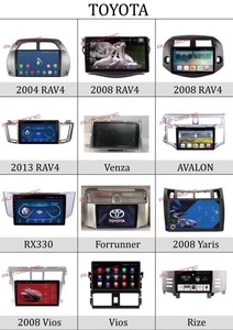 9 Inch Big Screen Android Auto Radio Car <strong>Dvd</strong> <strong>Player</strong> for TOYOTA 2008 Corolla <strong>with</strong> GPS Wifi <strong>Support</strong> Frame - Product Image 4
