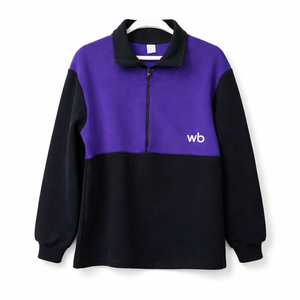 Sweat à capuche demi-zip pour homme en coton et polyester, décontracté, vente en gros, logo personnalisé, automne, fabricant, fournisseur - Product Image 1