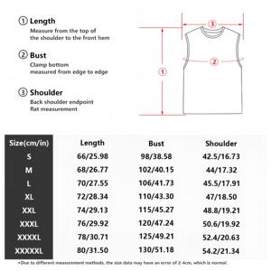 Débardeur de sport pour homme 100% Coton, style streetwear, été, design musculation, sans manches - Product Image 6