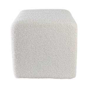 Pouf Decorativo Quadrato Scanalato per Arredamento Casa, Elegante Sgabello per Toeletta, Camera da Letto, Ufficio - Product Image 3