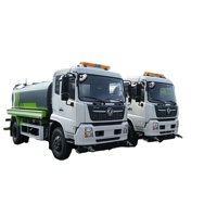 Camion arroseur DongFeng Q235 en acier au carbone 6x4 avec composants essentiels (moteur, pompe, engrenage, boîte de vitesses) Diesel, zone d'arrosage >16m