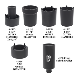 ערכת פירוק מנשא locknut להתאמה אישית MT-TOOLS MT-1854 שרוול פלדה מסיר שקע כלי פלדה מופעל יד 1 שנה - Product Image 3