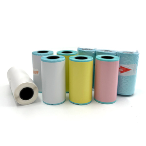 Rouleau de papier thermique adhésif continu 57 mm * 30 mm pour mini-imprimantes Phomemo, <span class=keywords><strong>Nimbot</strong></span>, PeriPage, Paperang - Product Image 1