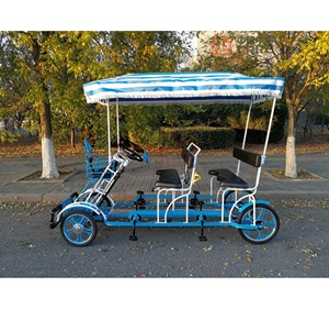 Vélo de tourisme à 4 roues pour 4 adultes / Vélo 6 places le plus vendu avec siège bébé LY-16-15 Vélo 6 places avec siège bébé LY - Product Image 1