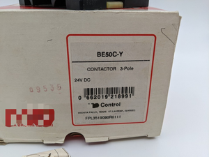 Plc Parça Markası Orijinal BE50C-Y Kontaktör BE50 65 Amper CAL-7-11 24 VDC Bobin <span class=keywords><strong>3</strong></span> Kutuplu 50 Maksimum HP Sıfır - Product Image 2