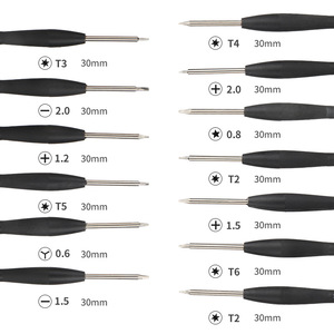 Mobile Phone Repair <b>Screwdriver</b> <b>Set</b> 30mm <b>Phillips</b> Flathead Torx Magnetic Insulated Chrome Vanadium Steel Tools - Product Image 3