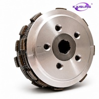 Ensemble d'embrayage renforcé pour moto CG150, 5 postes, 5 disques, petit trou avec boîtier pour Honda CG150
