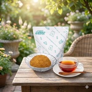 Poudre de boisson instantanée au thé Earl Grey Boba Planet certifiée ISO 22000 et HACCP en sachet pour boissons froides - Product Image 1