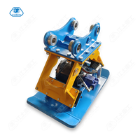 Nouveaux accessoires pour excavatrices, plaque compacteuse en béton, compacteur hydraulique vibrant pour excavatrices de 10 à 35 tonnes, garantie d'un an