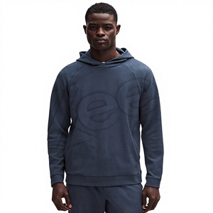 เสื้อฮู้ดดี้ลำลองแบบกำหนดเองสำหรับฤดูหนาว รุ่น XC-MH-16 ผ้าฝ้ายผสมโพลีเอสเตอร์สำหรับผู้ชาย มีกระเป๋าด้านหน้า พิมพ์ลายด้วยเทคนิค Heat-Transfer ระบายอากาศได้ดี - Product Image 1