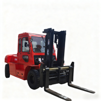 Chariot élévateur à palettes diesel 10T tout-terrain, garantie 3 ans, marque GP, fournisseur de qualité à Shanghai, prix avantageux