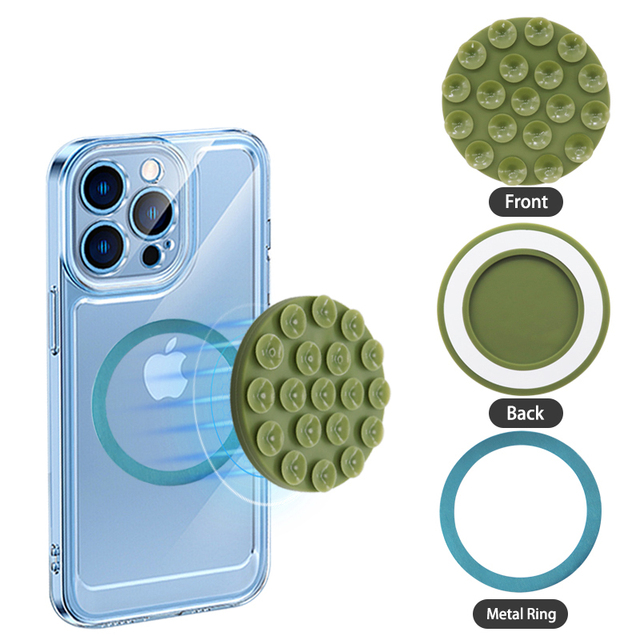 Magnetic Suction Phone Case Mount Ventosa Para Celular  Magnetic Phone Grip Selfies Stand Holder Support t l Phone Magn Tique