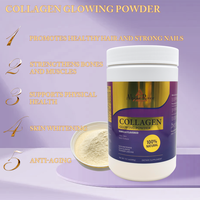 Poudre de protéines de lactosérum végétalienne naturelle pour éclaircir et blanchir la peau, personnalisée par OEM, pour femmes