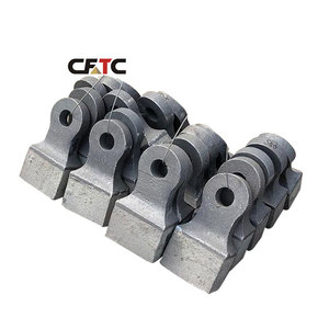 Manganese Steel and High Chromium Alloy Hammer Head Crusher Wear-Resistant Forged Castings for Ore <b>Mining</b> <b>Machinery</b> - Product Image 2