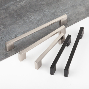 Kitchen Aluminum <strong>Black</strong> Nickle Furniture <strong>Cupboard</strong> Cabinet Dresser Door Drawer Pulls Handles <strong>Knobs</strong> - Product Image 3