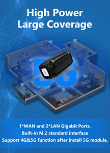 Yüksek hızlı 3600Mbps Wifi 6 <span class=keywords><strong>Modem</strong></span> ax <span class=keywords><strong>Modem</strong></span> 1 Wan 2 Lan 5G LTE yönlendirici - Product Image 5