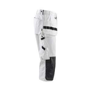 BLAKLADER - 154012101000C60 Pantalones cortos piratas Blanco-EAN 7330509235126 PANTALONES DE TRABAJO PANTALONES CORTOS DE TRABAJO - Product Image 5