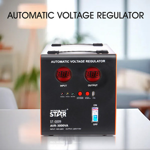Regulador Automático de Voltaje Winning Star 3000VA Monofásico Entrada 140V-260V Salida 220V/110V Estabilizador AVR - Product Image 4
