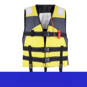 Chaleco salvavidas del flotador de la pesca de WEIHE para los adultos y los niños Prevención de inundación y chaleco salvavidas del rescate de la emergencia - Product Image 4
