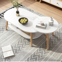 Combinaison de table basse créative simple salon moderne table ronde chambre maison table basse combinaison