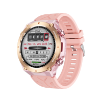 Reloj Inteligente Deportivo con Pantalla Táctil Completa, Resistente al Agua IP68, Monitoreo de Oxígeno en Sangre y Frecuencia Cardíaca, Compatible con IOS y Android