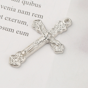<span class=keywords><strong>la</strong></span> fábrica de personalización de moda religiosa <span class=keywords><strong>San</strong></span> <span class=keywords><strong>Benito</strong></span> Cruz católica Rosario accesorios Jesús crucifijo colgante - Product Image 5