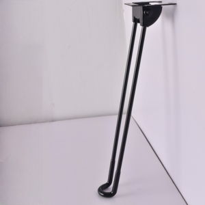 Chân bàn gấp bằng kim loại đen, thiết kế hiện đại bằng sắt, dùng cho nhà ở, văn phòng và phòng khách. - Product Image 3