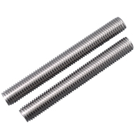 Barre filetée en acier inoxydable DIN975 DIN976 M8 M10 A2-70 304 316, boulon à tige filetée selon ASME B18.31.2