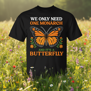 Nous n'avons besoin que d'un seul monarque et d'un t-shirt papillon - Product Image 3