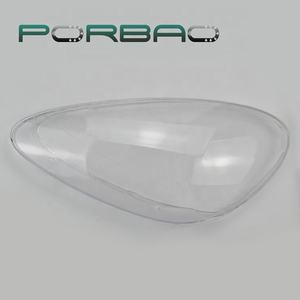 PORBAO per <span class=keywords><strong>CAYENNE</strong></span>/958.1 2011-2014 anno nuovo stile Auto parte trasparente in plastica fari copri fari in vetro - Product Image 4