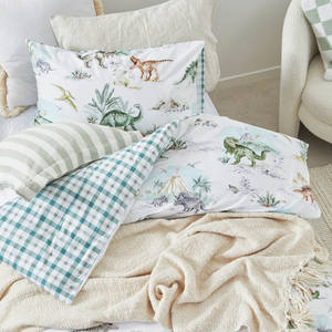 Juego <span class=keywords><strong>de</strong></span> edredón <span class=keywords><strong>de</strong></span> algodón egipcio 100%, diseño <span class=keywords><strong>de</strong></span> dinosaurio, funda <span class=keywords><strong>de</strong></span> cama suave y ligera, muy cómoda para tu ropa <span class=keywords><strong>de</strong></span> cama - Product Image 6