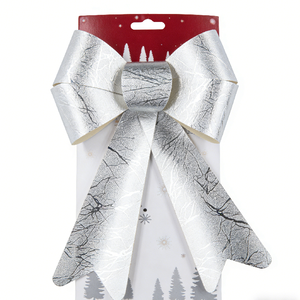 Noeuds <span class=keywords><strong>de</strong></span> Noël <span class=keywords><strong>de</strong></span> 15 cm avec nœuds craquelés or, argent, rouge pour la décoration <span class=keywords><strong>de</strong></span> l'arbre <span class=keywords><strong>de</strong></span> Noël, l'emballage <span class=keywords><strong>de</strong></span> cadeaux, le Nouvel An et les fêtes - Product Image 3