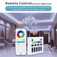 Ampoule à LED Gledopto Zigbee PRO CRI 80 RGB + CCT 4W Base:E14/E12 Décorations de Noël ampoule rgb de Noël