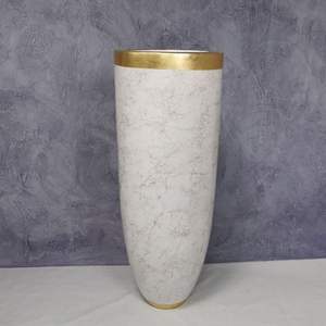 Pots de fleurs extérieurs en fibre de verre design moderne balle <span class=keywords><strong>haut</strong></span> étage grand cercle <span class=keywords><strong>d</strong></span>écor extérieur urbain ou <span class=keywords><strong>intérieur</strong></span> <span class=keywords><strong>pour</strong></span> centre commercial - Product Image 2