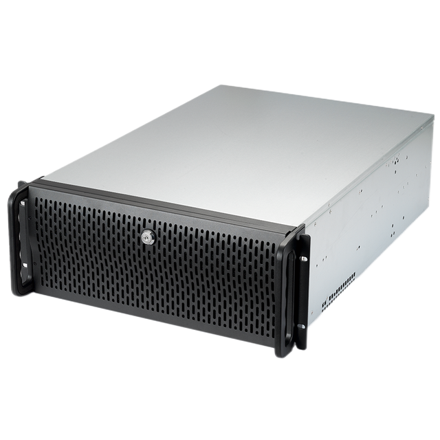 OEM 4u Rack Server Industrial Chassis Custom PCI Development Slot 1.0mm SGCC Material High-end 4u Rack Chassis