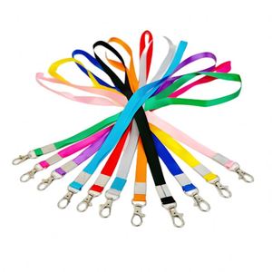 Custom <b>Lanyards</b> Strap with Dye Sublimation Printing logo Solid Color <b>Polyester</b> <b>Lanyards</b> - Product Image 1