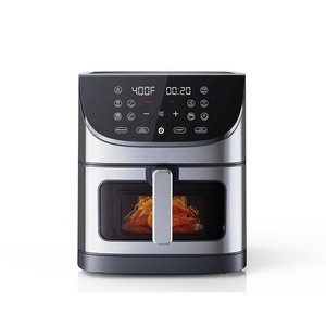 Friggitrice moderna senza olio in acciaio inox 8L con Display LCD Multi-funzione digitale Touch Screen per uso domestico - Product Image 1