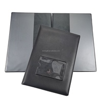 Porte-documents en plastique A4 A5 de qualité supérieure, avec logo personnalisé, organiseur de véhicule avec clip pour papiers d'assurance et d'immatriculation automobile