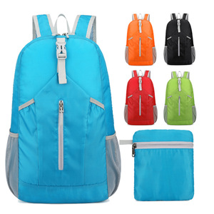 Mochila Deportiva de Nailon con Logotipo Personalizado, Plegable, Ligera, para Senderismo, Montañismo, Viajes, Compacta y Portátil - Product Image 1