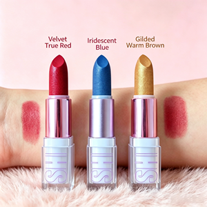 FAIRY LS146 Lápiz <span class=keywords><strong>Labial</strong></span> Brillante <span class=keywords><strong>de</strong></span> Larga Duración, Maquillaje Personalizado, Etiqueta Privada, Venta al Por Mayor con Logotipo - Product Image 1