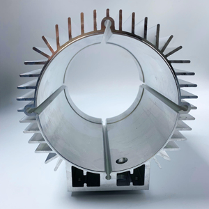 アルミ合金モーターハウジングアルミプロファイル放熱部品<span class=keywords><strong>CNC</strong></span>加工メーカー直販 - Product Image 3