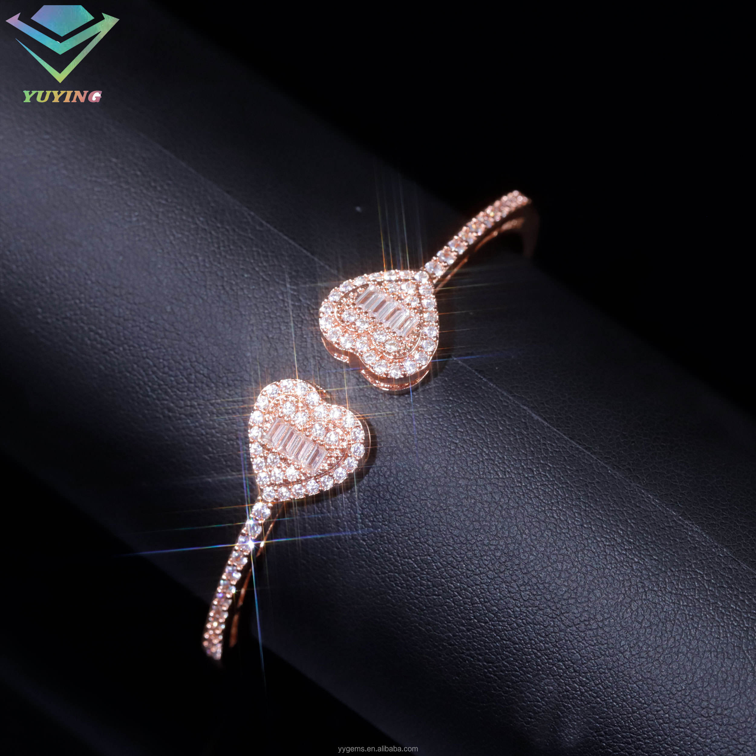 Diamant Moissanite 15 mm (S925)